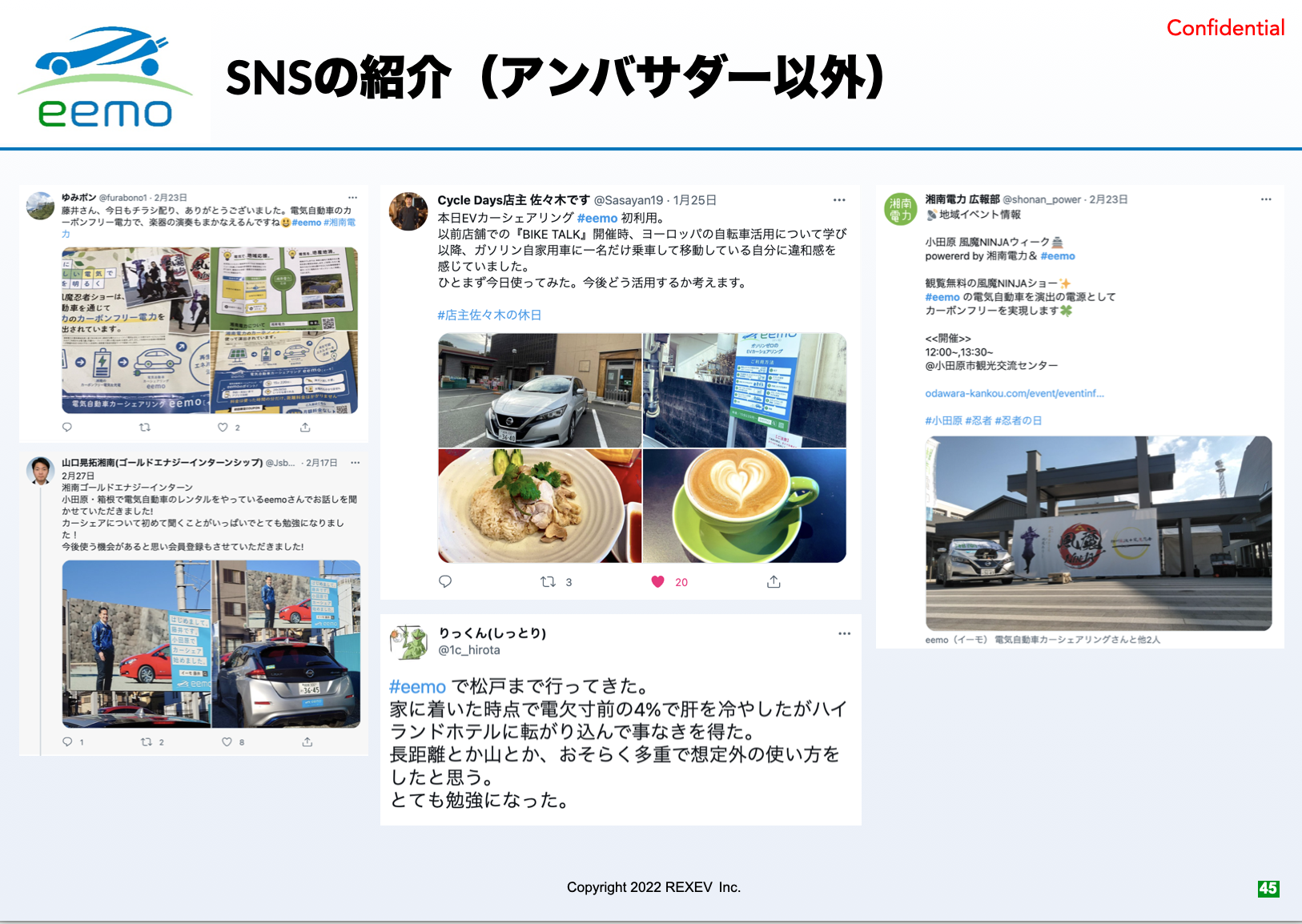 Eemo アンバサダー会議 Day3を開催しました Evカーシェアリング Eemo